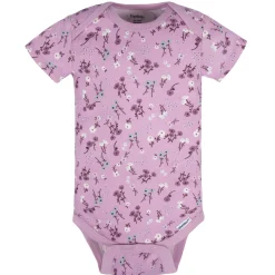 5-Pack Baby Girls Lavender Garden Onesies® Bodysuits