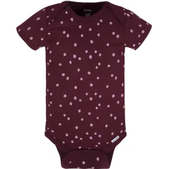 5-Pack Baby Girls Lavender Garden Onesies® Bodysuits