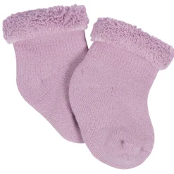 12-Pack Baby Girls Lavender Garden Terry Wiggle Proof® Socks