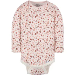 6-Pack Baby Girls Leaves Onesies® Bodysuits