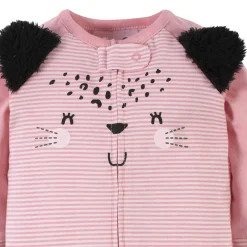 2-Pack Baby Girls Leopard Sleep 'N Plays