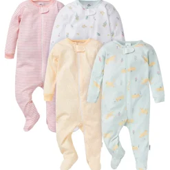 4-Pack Baby Girls Leopard Sleep 'N Plays