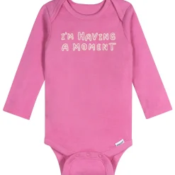 6-Pack Baby Girls Pears Long Sleeve Onesies® Bodysuits