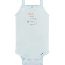 4-Pack Baby Girls Pink Flamingo Sleeveless Onesies® Bodysuits