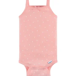 4-Pack Baby Girls Pink Flamingo Sleeveless Onesies® Bodysuits