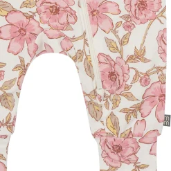 2-Pack Baby Girls Pink Flower Zip Front Viscose Rompers