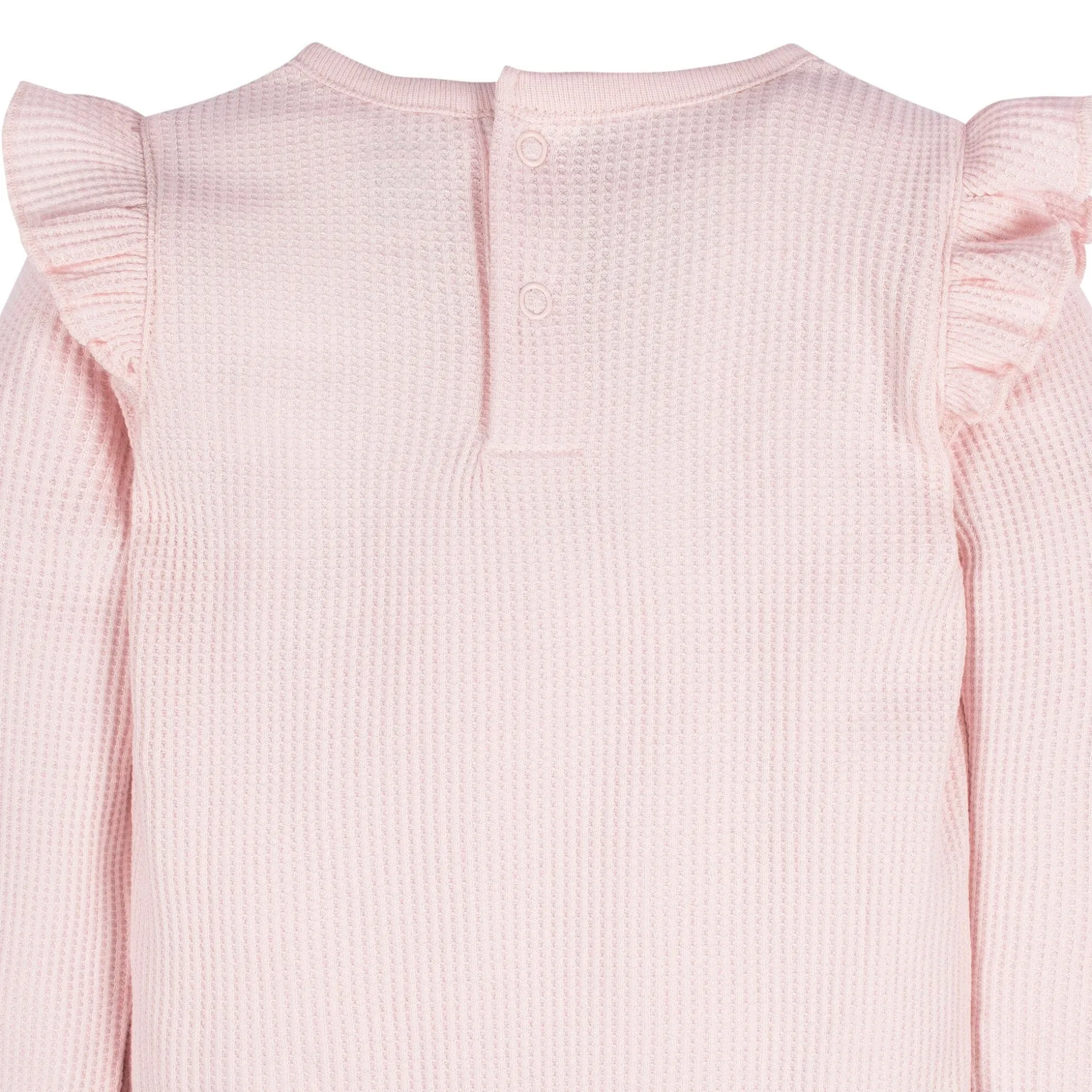 2-Pack Baby Girls Pink & Gray Long Sleeve Onesies® Bodysuits