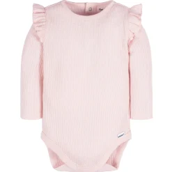 2-Pack Baby Girls Pink & Gray Long Sleeve Onesies® Bodysuits