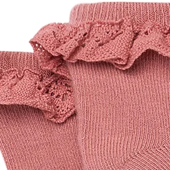 3-Pack Baby Girls Pink Lace Socks