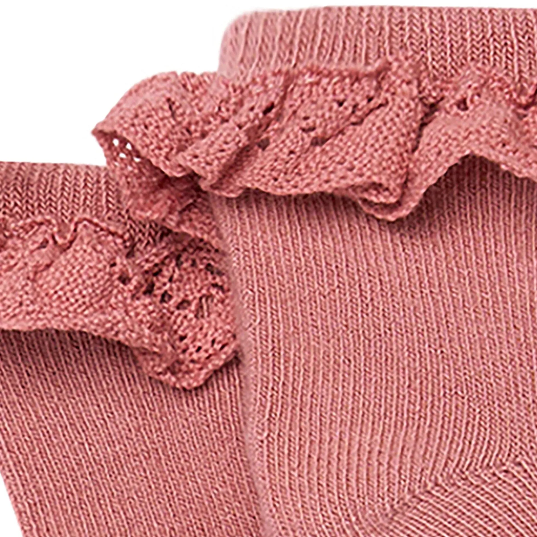 3-Pack Baby Girls Pink Lace Socks