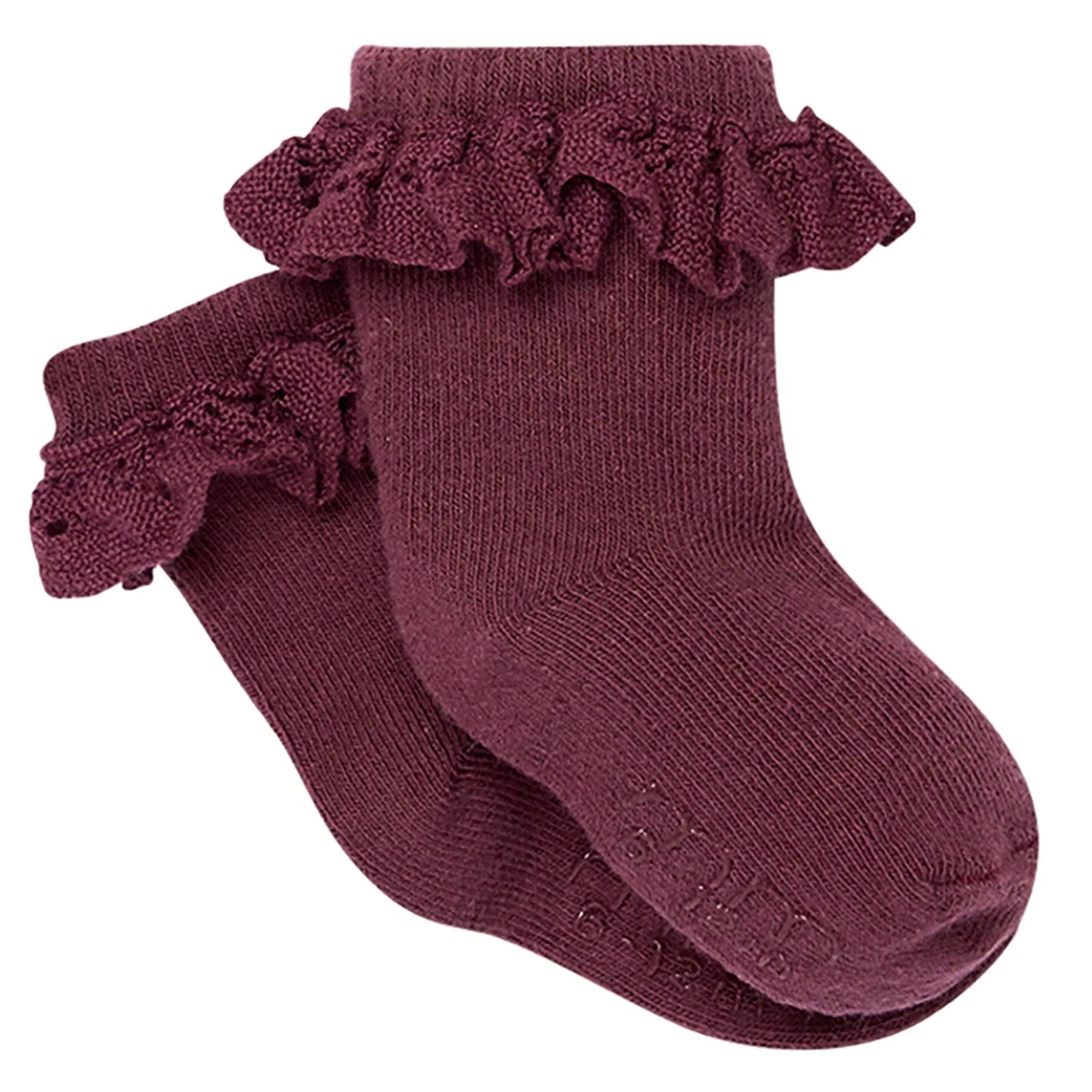 3-Pack Baby Girls Pink Lace Socks