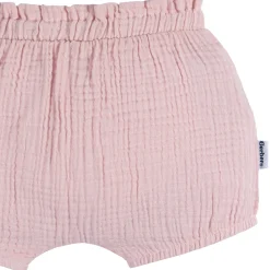 3-Pack Baby Girls Pink, Navy, & Olive Gauze Bubble Shorts