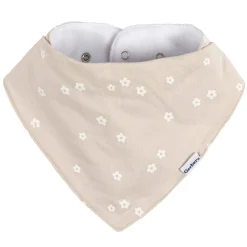 10-Pack Baby Girls Pink Plaid Jersey Bandana Bibs