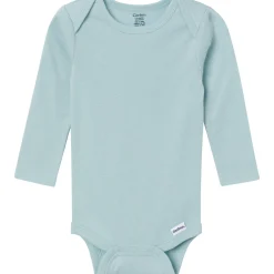 6-Pack Baby Girls Pink, Purple and Green Long Sleeve Bodysuits