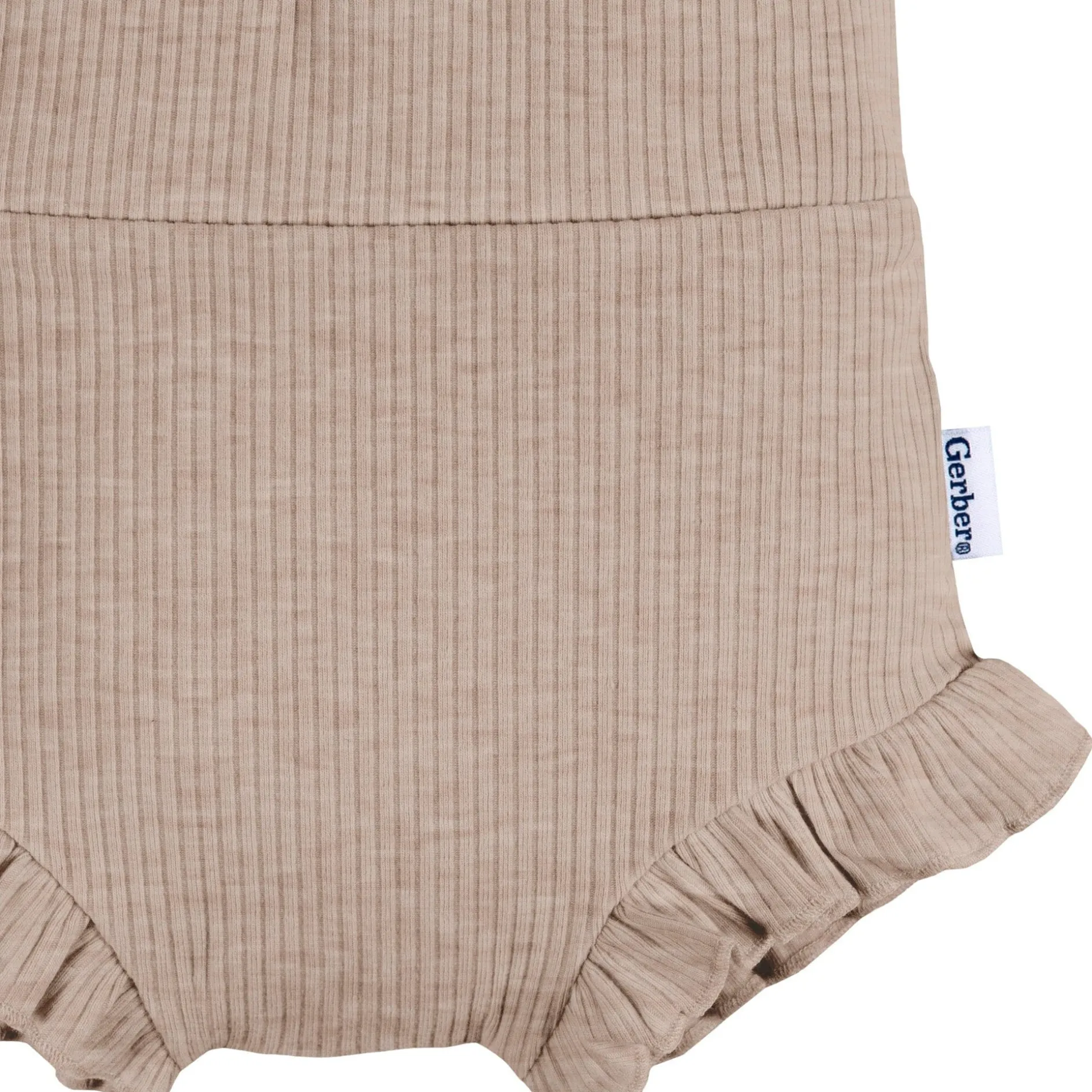 3-Pack Baby Girls Pinks & Oatmeal Bloomer Shorts