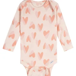 6-Pack Baby Girls Puppies Long Sleeve Onesies® Bodysuits