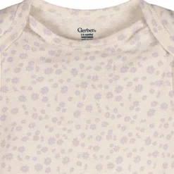 3-Pack Baby Girls Purrrfect Kittens Short Sleeve Onesies® Bodysuits