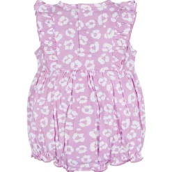 3-Pack Baby Girls Rainbow Floral Rompers