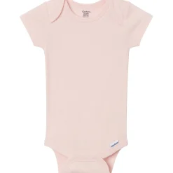 8-Pack Baby Girls Rainbow Short Sleeve Bodysuits