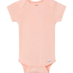 8-Pack Baby Girls Rainbow Short Sleeve Bodysuits