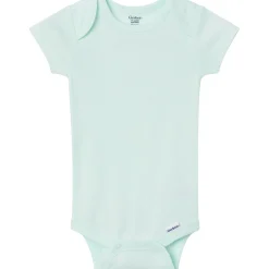 8-Pack Baby Girls Rainbow Short Sleeve Bodysuits