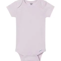 8-Pack Baby Girls Rainbow Short Sleeve Bodysuits