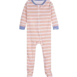 4-Pack Baby Girls Rainy Day Snug Fit Footed Pajamas