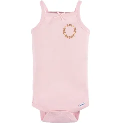 4-Pack Baby Girls Retro Floral Sleeveless Onesies® Bodysuits