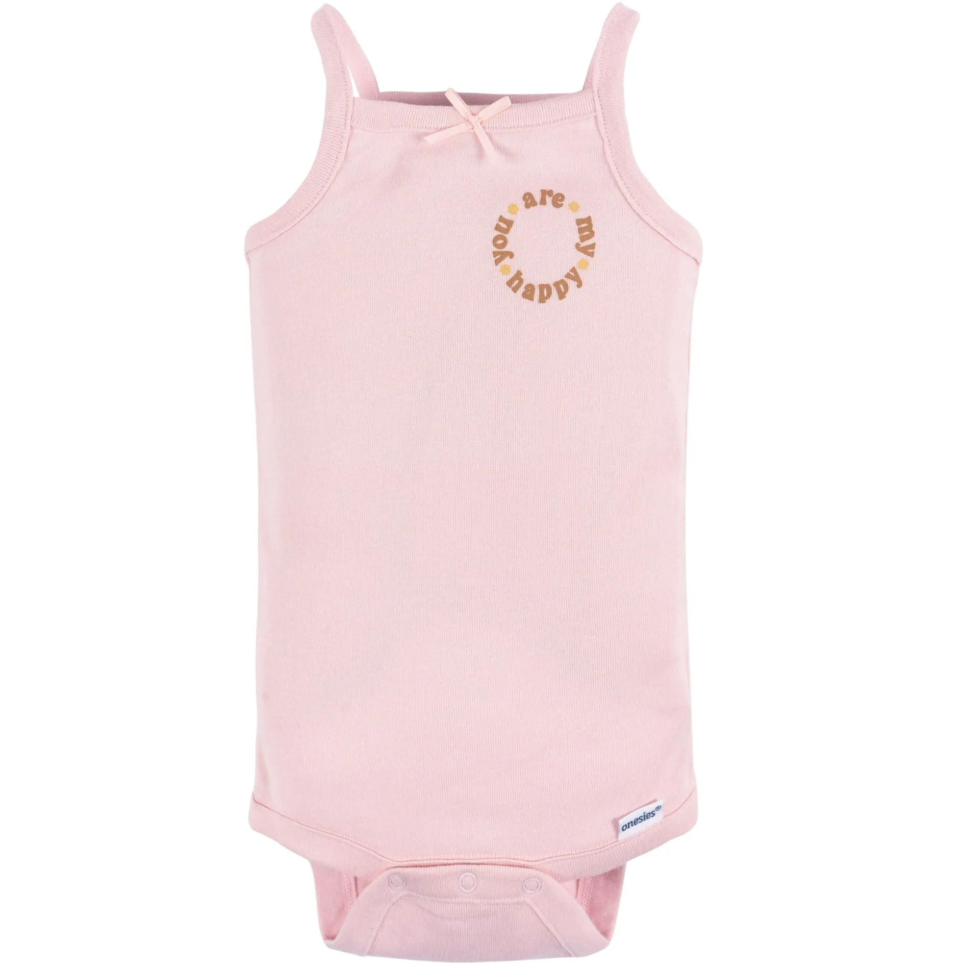 4-Pack Baby Girls Retro Floral Sleeveless Onesies® Bodysuits