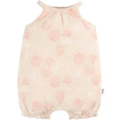 2-Pack Baby Girls Seashells Rompers