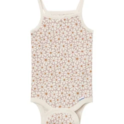4-Pack Baby Girls Shells Sleeveless Bodysuits