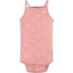4-Pack Baby Girls Starfish Sleeveless Onesies® Bodysuits