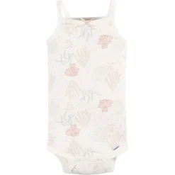 4-Pack Baby Girls Starfish Sleeveless Onesies® Bodysuits