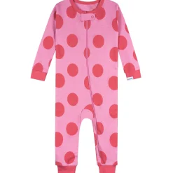 3-Pack Baby Girls Starry Nights Footless Pajamas