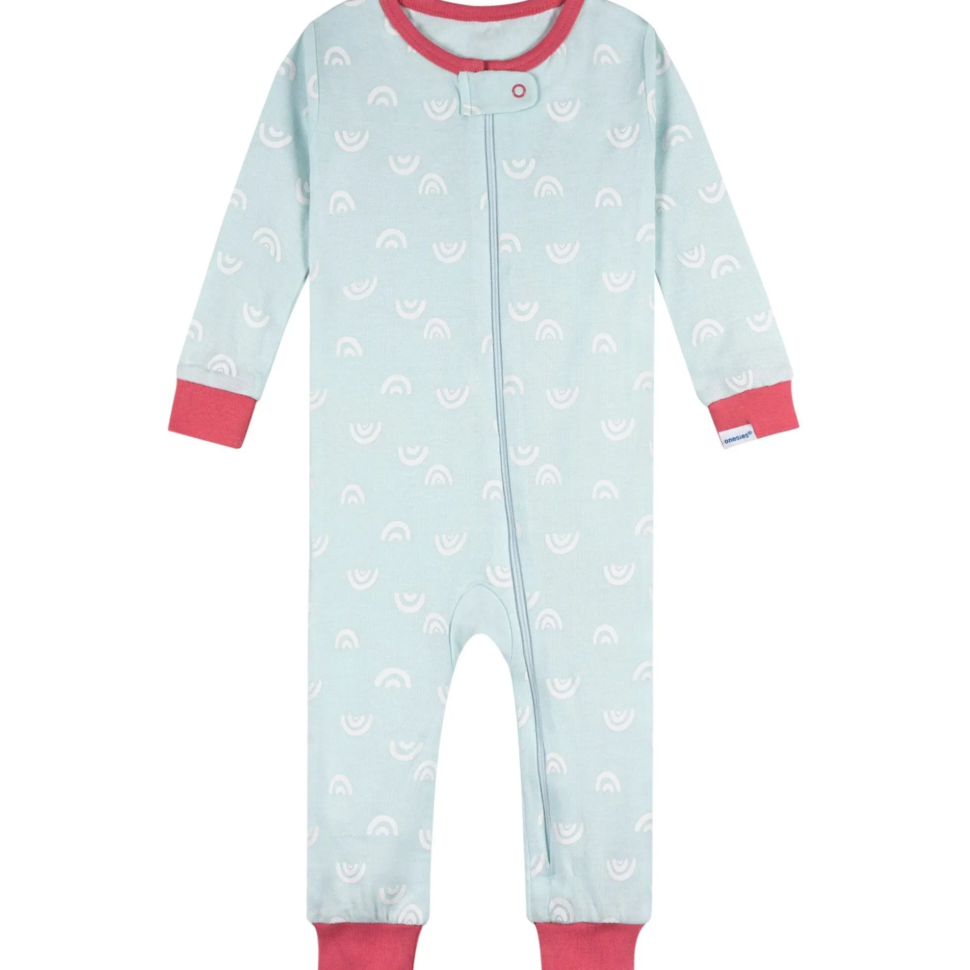 3-Pack Baby Girls Starry Nights Footless Pajamas
