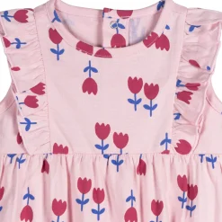3-Pack Baby Girls Strawberries Rompers