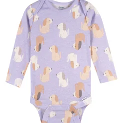 3-Pack Baby Girls Sweetie Long Sleeve Onesies® Bodysuits