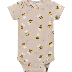 3-Pack Baby Girls Sweet Little Bee Short Sleeve Onesies® Bodysuits