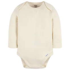 5-Pack Baby Natural Premium Long Sleeve Onesies® Bodysuits