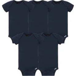 5-Pack Baby Navy Onesies® Bodysuits