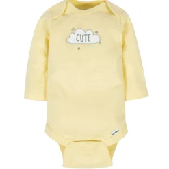 6-Pack Baby Neutral Animals Long Sleeve Onesies® Bodysuits