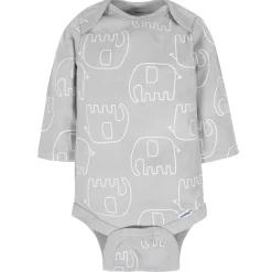 6-Pack Baby Neutral Animals Long Sleeve Onesies® Bodysuits