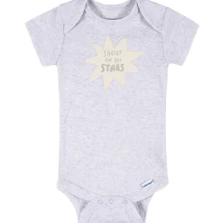 8-Pack Baby Neutral Awesome Stars Short Sleeve Onesies® Bodysuits