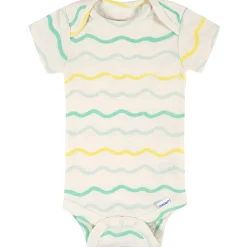 8-Pack Baby Neutral Awesome Stars Short Sleeve Onesies® Bodysuits