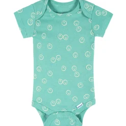 8-Pack Baby Neutral Awesome Stars Short Sleeve Onesies® Bodysuits