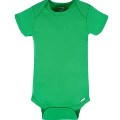 8-Pack Baby Neutral Classic Rainbow Short Sleeve Onesies® Bodysuits