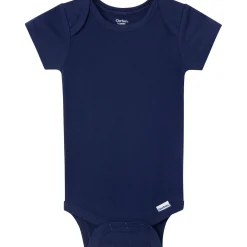 5-Pack Baby Neutral Classic Solids Short Sleeve Bodysuits