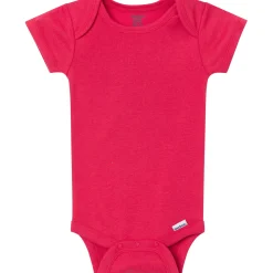 5-Pack Baby Neutral Classic Solids Short Sleeve Bodysuits
