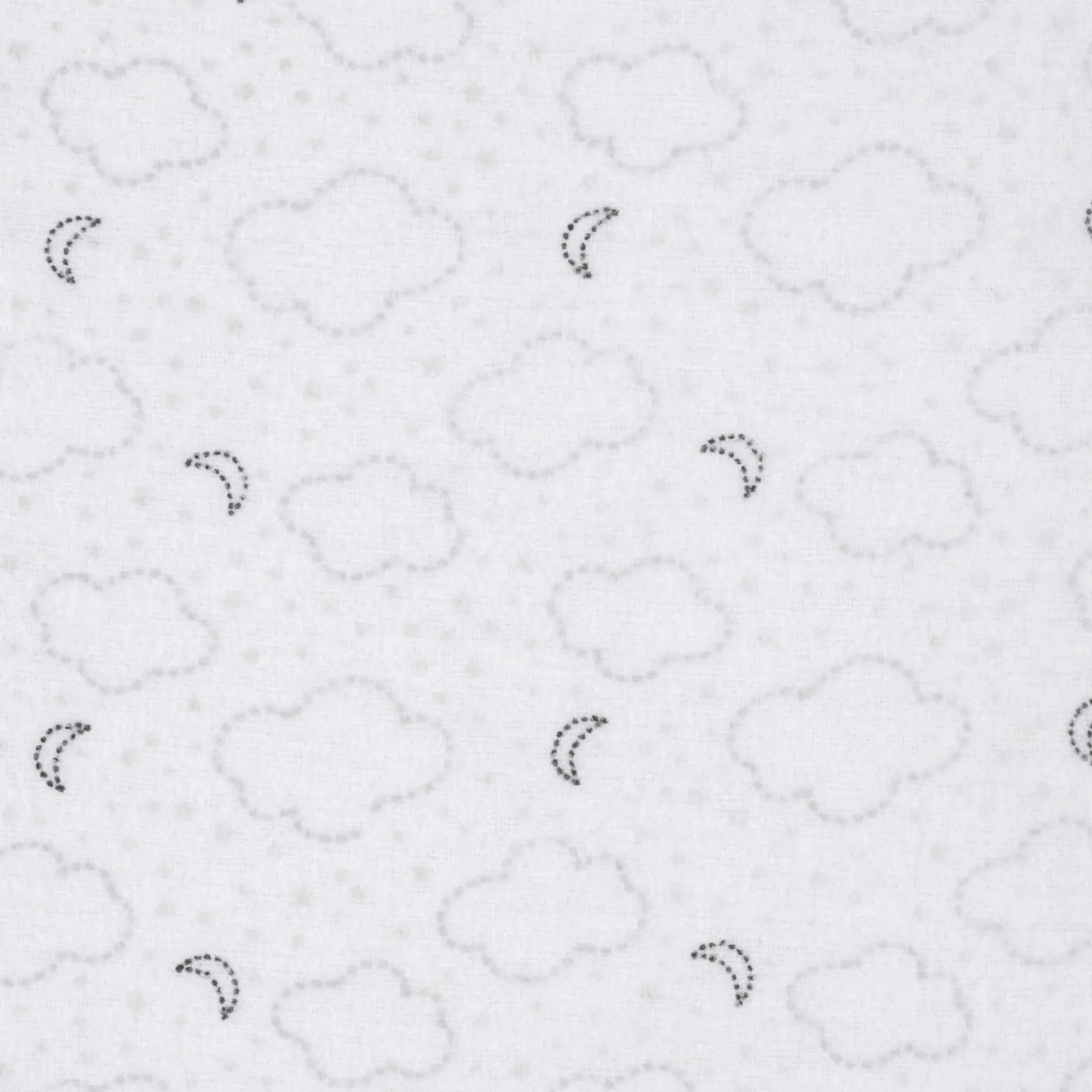 5-Pack Baby Neutral Clouds Flannel Receiving Blankets