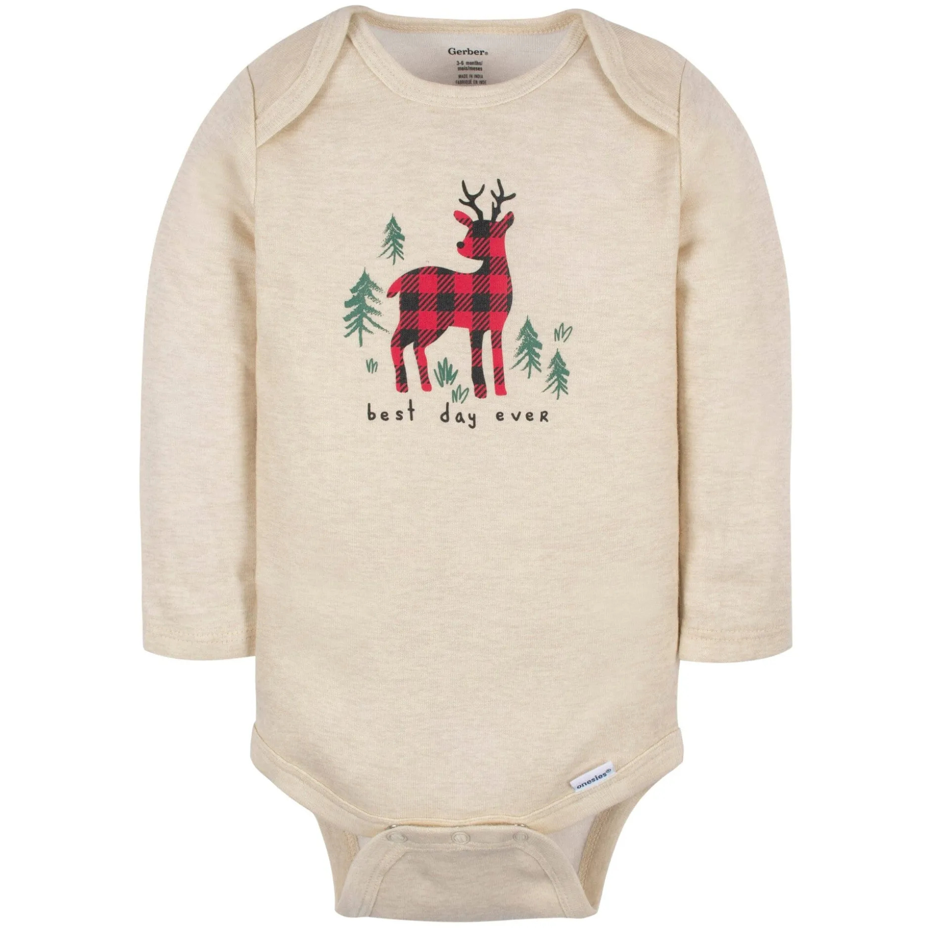 6-Pack Baby Neutral Deer Onesies® Bodysuits